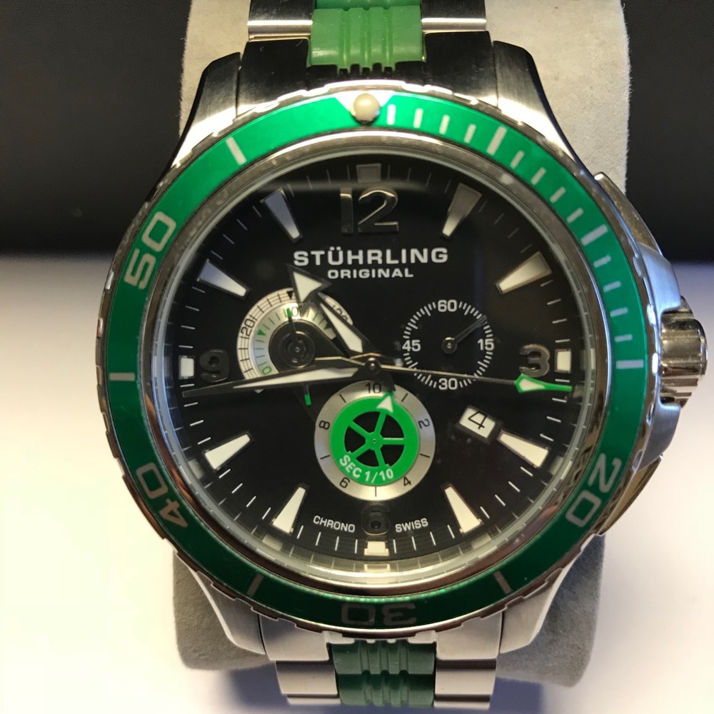 STUHRLING Men’s Watch, EUC